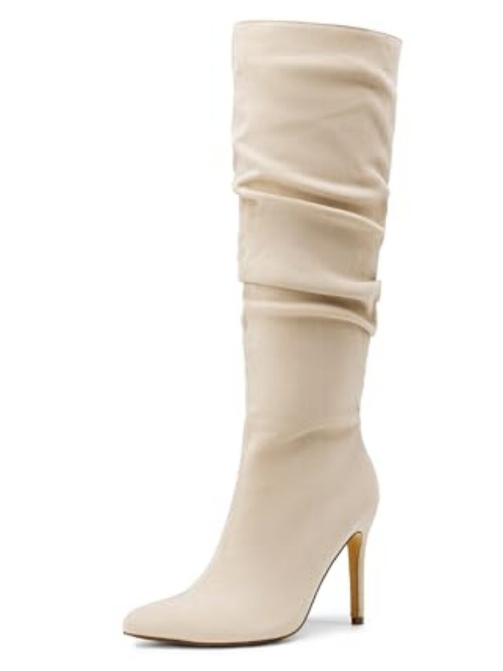DREAM PAIRS Women's High Stiletto Knee High Boots